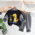 Children's Spring and Autumn Baseball Suit Set of Three